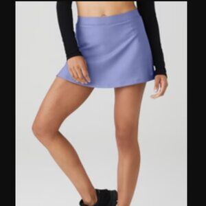 ALO Yoga Airlift Timeless Mini Skort - Timeless Blue - Small